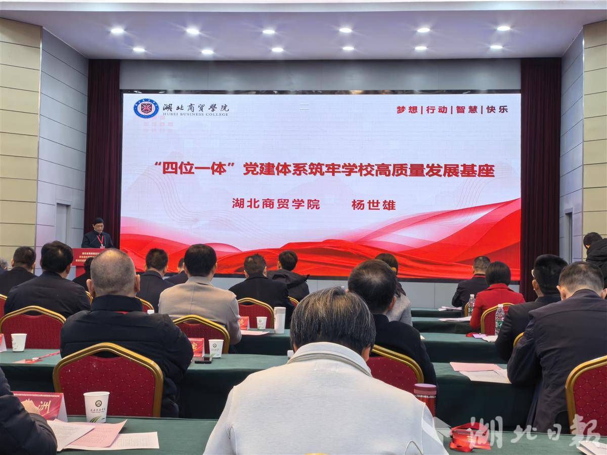湖北省民办高校党委书记分享党建工作经验做法(图6)